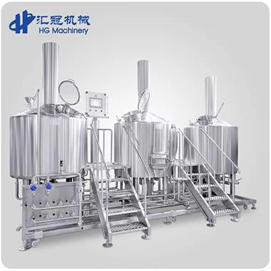 Proyecto llave en mano Equipo de elaboración de cerveza 1000L 1500L 2000L
