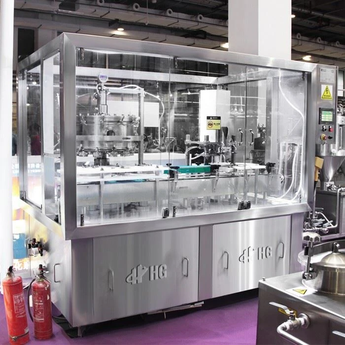12 Heads Cans Beer Isobaric Filling Machine